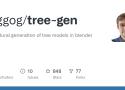 tree-gen for blender