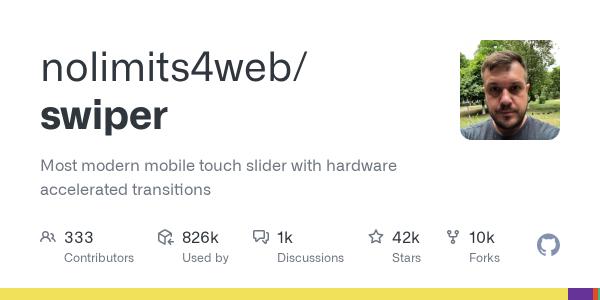 iDangero.us Swiper - Mobile Touch Slider And Framework With Hardware Accelerated Transitions