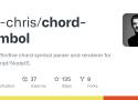 no-chris/chord-symbol: The definitive chord symbol parser and renderer for Javascript/NodeJS.